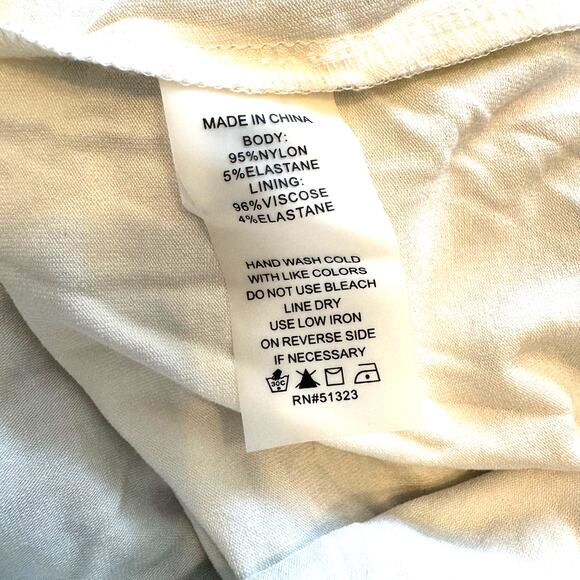 Vince Camuto Lace Top Womens Small Floral Burn Cutout Stretch Goth Coquette - Picture 7 of 8